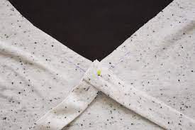 How to sew a v neckline. How To Sew A V Neck Neckband Alina Sewing Design Co