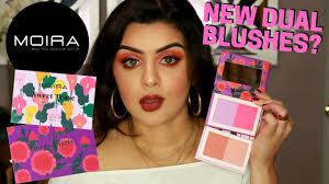 NEW MOIRA BEAUTY BLUSHING GODDESS DUO!! REVIEW & FIRST IMPRESSIONS