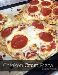 Delicious Chicken Crust Pizza The Crafting Nook Recipe Wls Recipes Vsg Recipes Bariatric Eating