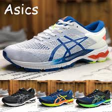 2019 Best Asics Kayano 26 Mens Running Shoes Black White Blue Designer Original Men Women Athletics Sneakers Sport Shoes Male Shoes 36 45 From