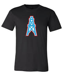 Shop houston oilers apparel and oilers gear at fanatics. Houston Oilers Nfl Team Logo Shirt S 5xl Fast Ship Ebay