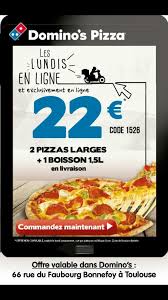Dominos pizza avenue de toulouse. Domino S Pizza Toulouse Bonnefoy Toulouse Restaurant Adresse Avis