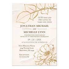 Marriage unites two sinners into one. Elegant Pink Mustard Rose Leaves Christian Wedding Invitation Zazzle Com In 2021 Christian Wedding Invitations Christian Wedding Invitation Wording Wedding Invitations