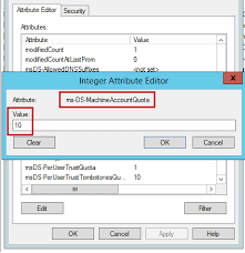 Ad Increase The Ms Ds Machineaccountquota Limit Www Get Cmd Com