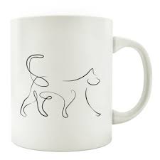 Maybe you would like to learn more about one of these? Tasse Kaffeebecher Hund Line Art Hundeliebhaber Geschenk Schwarz
