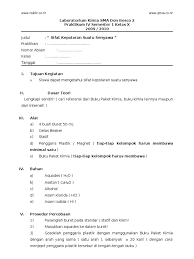 Maybe you would like to learn more about one of these? Lks Praktikum Kimia Kelas X