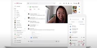 The New Gmail Integrates Google Meet Chat And Rooms In 2020 Chat App Gmail Google Google