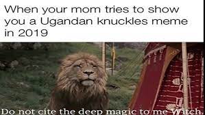 Memorable Quote From Aslan In The The Chronicles Of Narnia Sparks Hilarious Memes Know Your Meme