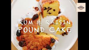 So good you would want to eat the whole thing. Rum Raisin Pound Cake Butter Cake With Meringue Youtube