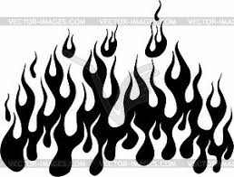 And white flames clip art. Flame Vector Clip Art
