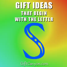How alphabetical order tool work. Big List Of Gifts That Begin With The Letter S Gift Canyon