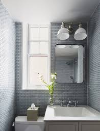 I would use a 12 square tile at minimum; 33 Small Bathroom Ideas To Make Your Bathroom Feel Bigger Architectural Digest