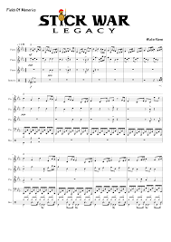 As you begin to learn to play the guitar, you want to find sheet music for the songs you want to play. Stick War Fields Of Memories Sheet Music For Piano Drum Group Mixed Ensemble Download And Print In Pdf Or Midi Free Sheet Music For Field Of Memories By Waterflame Electronic