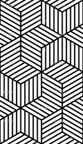 Black And White Geometric Design Png 01228590 Chevron 6 Bars Striped Cube Graphic Patterns Pattern Art Textures Patterns