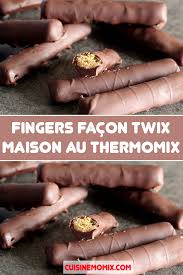 Fingers Facon Twix Maison Au Thermomix Thermomix Recette Thermomix Dessert Recette Gouter