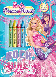 The princess and the popstar. Rock And Rule Barbie Barbie The Princess The Popstar Tillworth Mary Golden Books Amazon De Bucher