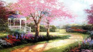 A collection of the top 48 thomas kinkade flower wallpapers and backgrounds available for download for free. Thomas Kinkade Flower Wallpapers Top Free Thomas Kinkade Flower Backgrounds Wallpaperaccess
