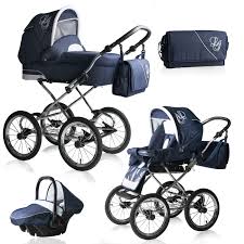 Bebebi Loving 3 In 1 Nostalgie Kinderwagen Set Mit Original Maxi Co 519 90
