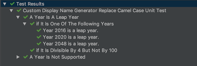 Like removing spaces in or around the string text. Building A Camel Case Displaynamegenerator For Junit 5 Lee Turner