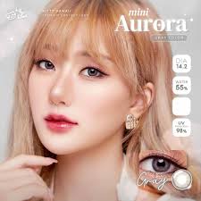 Kitty Kawaii Mini Aurora Gray Contact Lens