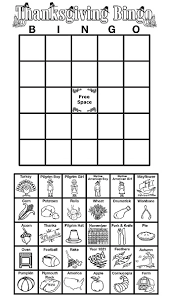 Thanksgiving Bingo
