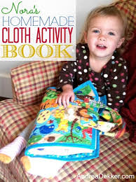 Nora S Homemade Cloth Activity Book Toddler Quiet Book Quiet Book Patterns Baby Quiet Book