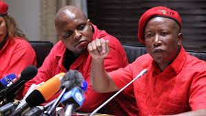 Julius malema leads south africa's economic freedom fighters opposition party. Linking Eff To Vbs An Attempt To Weaken The Party Malema