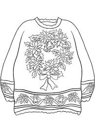 Color it and put it under the christmas tree! Kids N Fun Com 14 Coloring Pages Of Christmas Ugly Sweaters