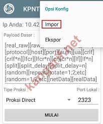 Di dalam config kpn tunnel rev yang saya bagikan di atas, sudah terdapat akun ssh ssl/tls. Config Kuota Belajar Telkomsel Terbaru Kangarif Net