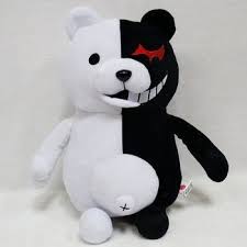 Black And White Bear Anime Name 2019 Dangan Ronpa Super Danganronpa 2 Monokuma Black White Bear Plush Toy Soft Stuffed Animal Dolls Birthday Gif In 2020 Monokuma Plush Plush Dolls Animal Plush Toys