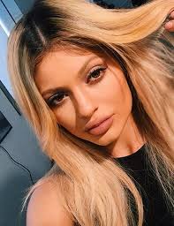 Kylie Jenner Blonde With Dark Roots Kylie Jenner Blonde Blonde With Dark Roots Long Face Hairstyles