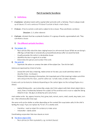 Le résumé du livre :i will try.il démontre scientifiquement, pour la première fois, le caractère régressif de l'impôt dans notre pays (ce qui signifie que, tous prélèvements confondus, les taux d'imposition sont plus élevés pour les ménages les plus. Part 3 Syntactic Functions Part Syntactic Functions Definitions Sentence Whatever Starts With Capital Letter And Ends With Full Stop They Re Always Made Up Of Studocu