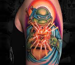 They were amazing, beautiful, scary; Ninja Turtles Tattoo By Marc Durrant Post 22788