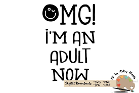 Download Funny Quote 18th Birthday Svg File Funny Graduation Svg Dxf 102164 Svgs Design Bundles
