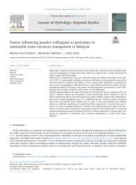 Paste the code in the 'promo code' or 'coupon code' box on the revzon resources. Pdf Factors Influencing People S Willingness To Participate In Sustainable Water Resources Management In Malaysia