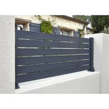 12 5 Lisse De Cloture Aluminium Klosup Naterial Gris Zingue H 145 X L 9 Cm En 2019 Cloture Pvc Cloture Aluminium Et Cloture Jardin