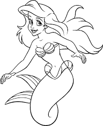 Disegni Da Colorare Ariel Gratis Fredrotgans