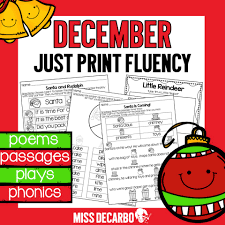 May you be a little inspired! Free Christmas Activities Ideas And Games For Literacy Miss Decarbo