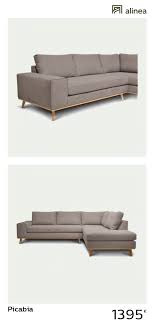 Alinea Picabia Canape D Angle Fixe Droit En Tissu Argile Canapes Tous Les Canapes Canapes D Angle Alinea De Canape Angle Canape D Angle Tissu Canape