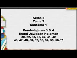 Sebutkan ciri makhluk hidup berdasarkan gambar. Kunci Jawaban Kelas 5 Tema 7 Halaman 30 32 33 35 37 41 42 46 47 48 50 52 53 54 55 56 Youtube