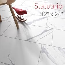 marble look porcelain floor tiles in