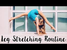 How To Get Flexible Legs Intermediate Advanced Stretches Youtube Dance Flexibility Stretches Amazing Gymnastics Stretch Routine