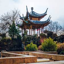 All elements must form a harmonious whole that reflects the forces operating in the world. Chinese Garden Stuttgart Germany