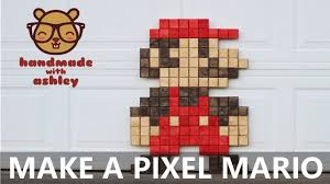 Modeled observed by the screen of the nintendo mario end level amiibo by a friend that there was insufficient blocks content 9525 3d models found related to pixel mario amiibo. Diy Giant Pixel Mario Wall Art Handmade With Ashley