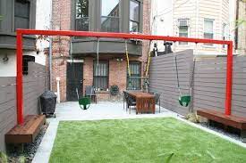 grote schommel in de tuin pergola schommel tuin pergola patio