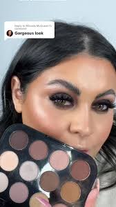 Replying to @Rhonda McQueen! Another smokey eye #motd #makeuplooks  #darkeyeshadow
