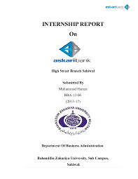 Doc Final Askari Bank Report Hamza Muhammad Sami Saeed Academia Edu