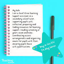 Day In The Life: Secondary Learning Support Assistant