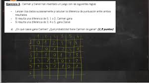 Si se ha dicho, las reglas de juego aquí no regirán estas apuestas y las reglas de apuestas adicionales se mostrarán y se utilizan a estas apuestas. Problema De Probabilidad Dados Examen Acceso Cfgs Academia Usero Estepona Youtube