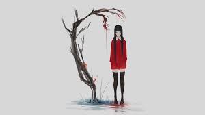 May 12, 2021 · use a black wallpaper: 4500284 Anime Red Grey Anime Girls Simple Background Trees Depressing Wallpaper Mocah Hd Wallpapers